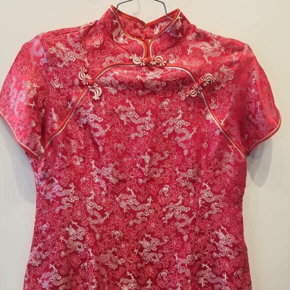 Chinese Dragon Dress Chinese Year of the Dragon Dress Costume Elegant Dress  S - Picture 3 of 14